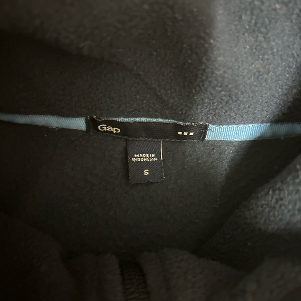 Vintage Gap Blue Fleece Jacket - Picture 2 of 5